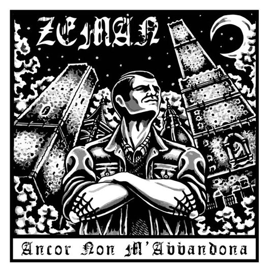 Zeman (2) : Ancor Non M'Abbandona (LP, Album, Whi)
