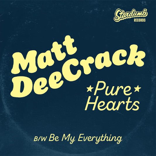 Matt DeeCrack : Pure Hearts (7", Single, Gre)