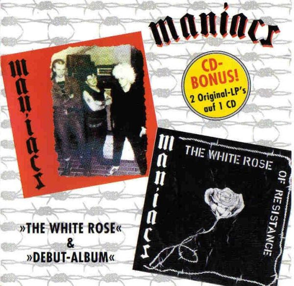 Maniacs (3) : "The White Rose" & "Debut-Album" (CD, Comp)