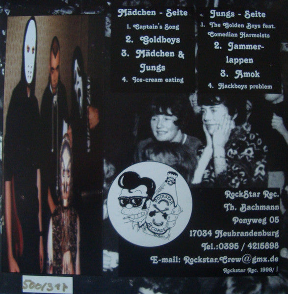 The Golden Boys (4) : Mädchen & Jungs (7", Ltd, Num)