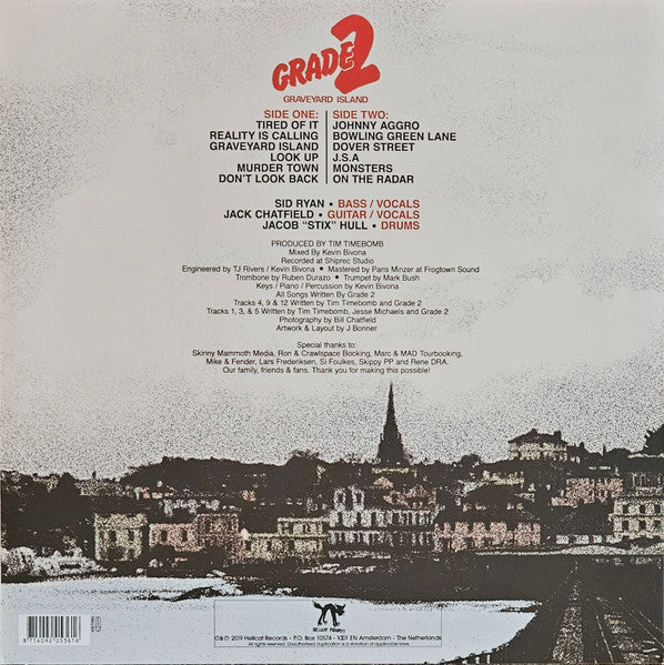 Grade 2 : Graveyard Island (LP, Album, Ltd, Cle)