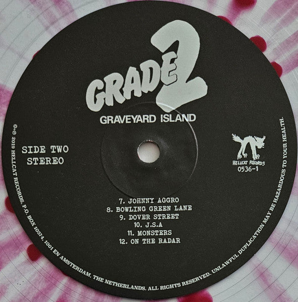 Grade 2 : Graveyard Island (LP, Album, Ltd, Cle)