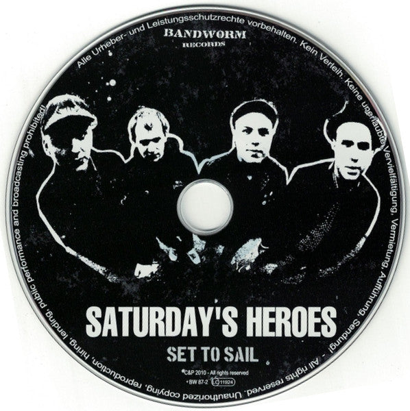 Saturday's Heroes : Set To Sail (CD, Album)