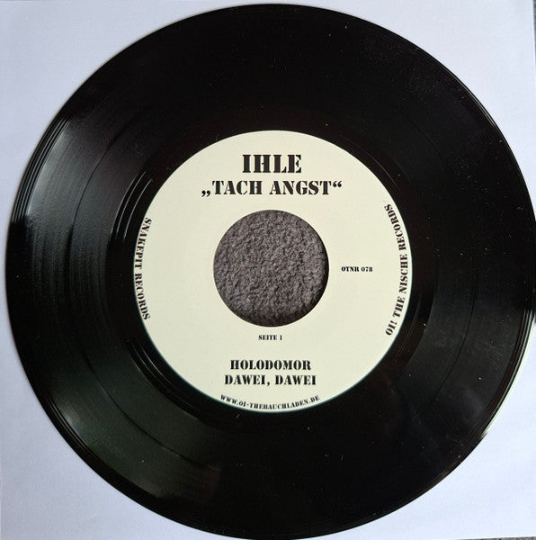 Ihle : Tach Angst  (7", EP, Ltd, Num)