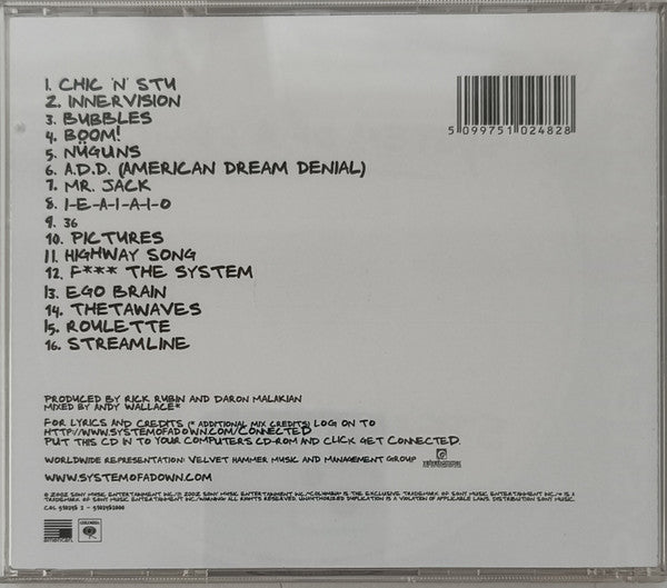 System Of A Down : Steal This Album! (CD, Album)