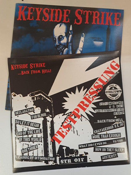 Keyside Strike : ...Back From Hell (LP, Album, Ltd, Num, W/Lbl, Tes)