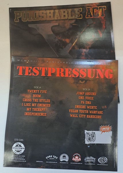 Punishable Act : X (LP, Album, Ltd, Num, Tes)
