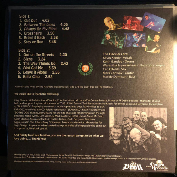 The Hacklers.* : Between The Lines (LP, Album, Ltd, RE)