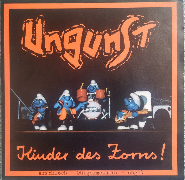 Ungunst / Hefepilse : Kinder Des Zorns (7", EP, Ltd, Blu)