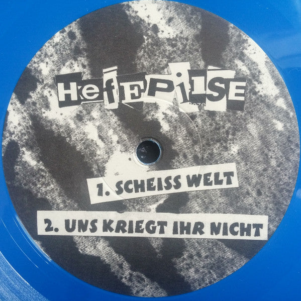 Ungunst / Hefepilse : Kinder Des Zorns (7", EP, Ltd, Blu)