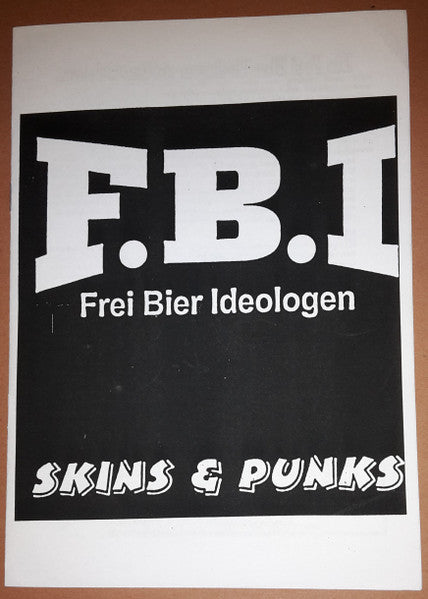 Frei Bier Ideologen : Skins & Punks (10", Pic)