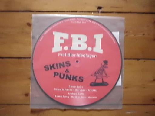 Frei Bier Ideologen : Skins & Punks (10", Pic)