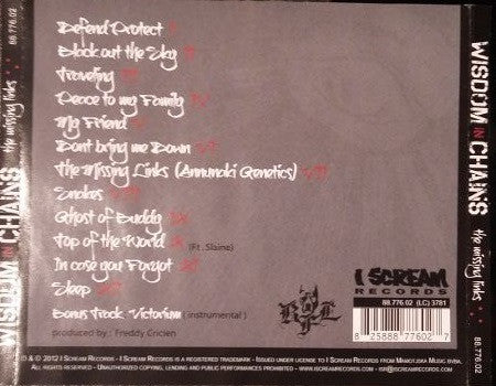Wisdom In Chains : The Missing Links (CD, Album)