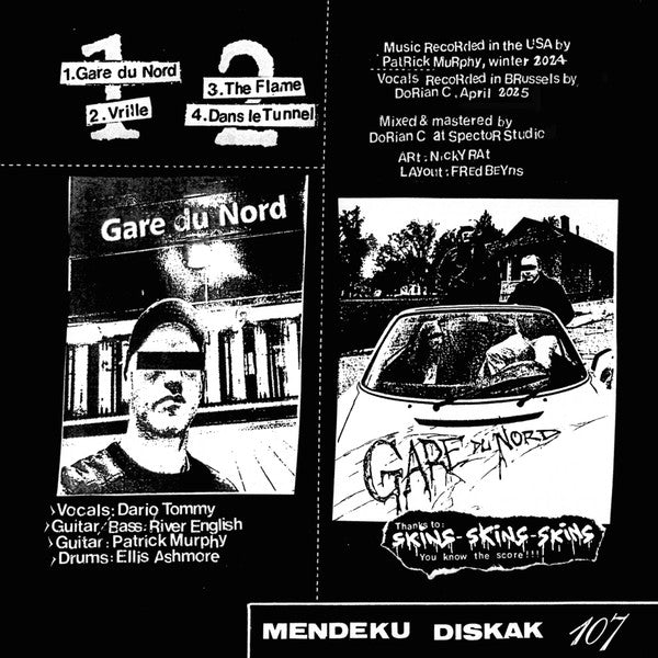 Gare Du Nord (2) : Appels de Phares (7", EP, Ltd)