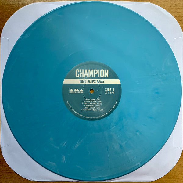Champion (3) : Time Slips Away (LP, Comp, RE, Blu)