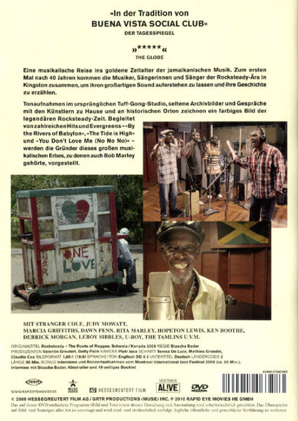 Various : Rocksteady - The Roots Of Reggae (DVD)