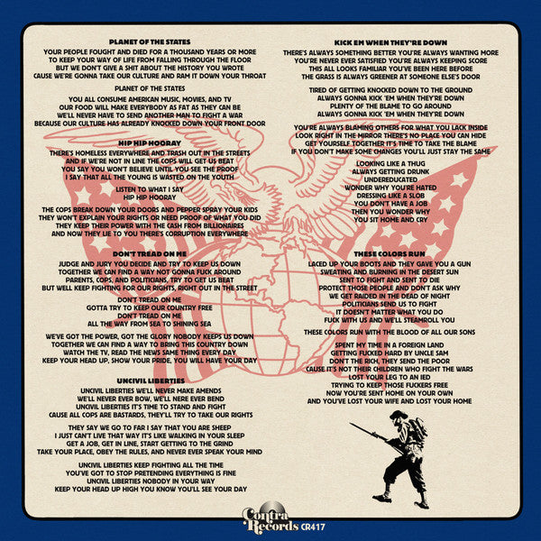 Stars And Stripes (2) : Planet Of The States (LP, Album, RP)
