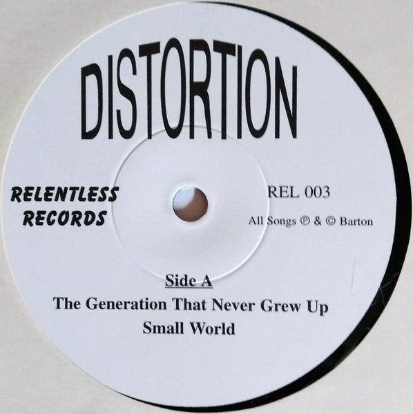 Distortion (4) : The Generation That Never Grew Up (7", Ltd, Num)