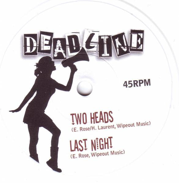 Deadline (10) : Two Heads (Are Better Than One) (7", EP, Ltd, Whi)