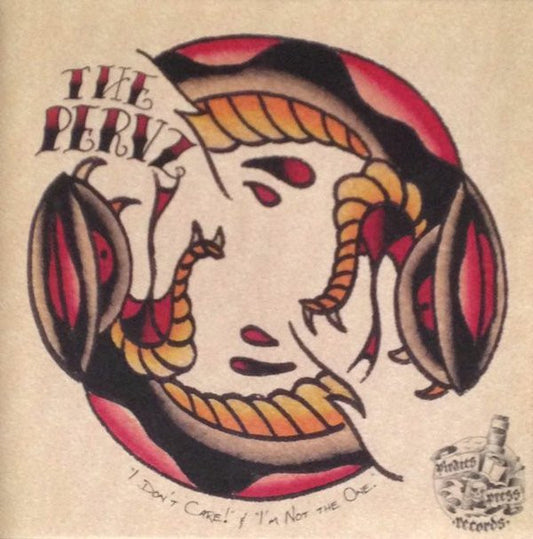 The Pervz / The Ratchets : The Pervz / The Ratchets (7", Red)