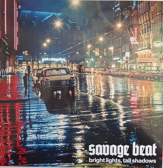 Savage Beat : Bright Lights, Tall Shadows (LP, Album, Ltd, Red)