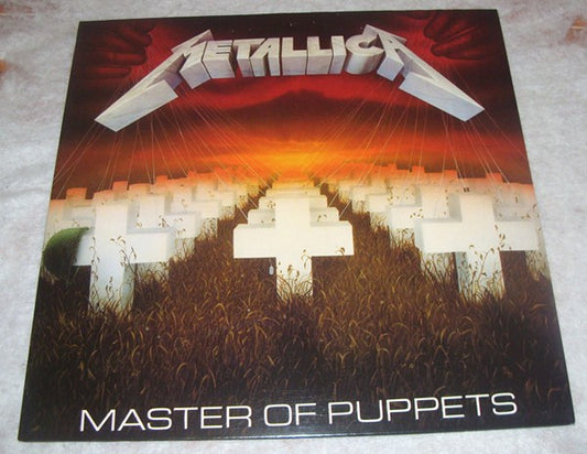 Metallica : Master Of Puppets (LP, Album, RE)