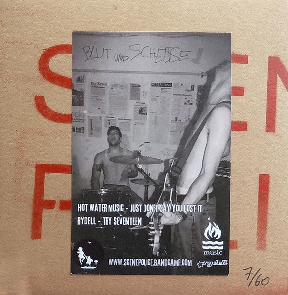 Hot Water Music / Rydell : Hot Water Music / Rydell (7", Ltd, Num, RE, RP)