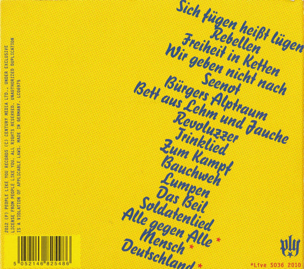 Slime : Sich Fügen Heißt Lügen (CD, Album, Ltd, Dig)