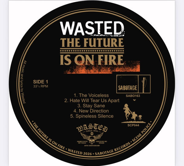 Wasted (2) : The Future Is On Fire (LP, Album)