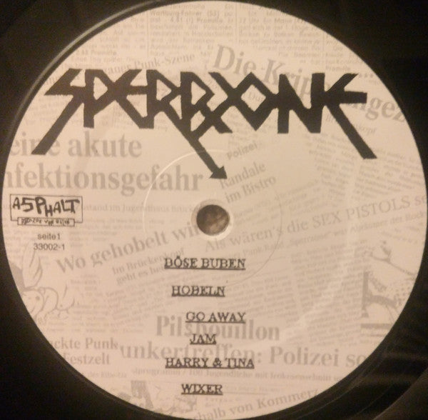 Sperrzone (3) : Sperrzone (LP, Album)