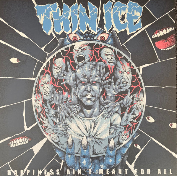 Thin Ice (9) : Happiness Ain't Meant For All (12", S/Sided, MiniAlbum, Ltd, Whi)