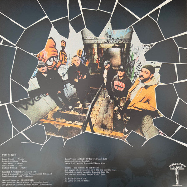 Thin Ice (9) : Happiness Ain't Meant For All (12", S/Sided, MiniAlbum, Ltd, Whi)
