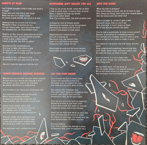 Thin Ice (9) : Happiness Ain't Meant For All (12", S/Sided, MiniAlbum, Ltd, Whi)
