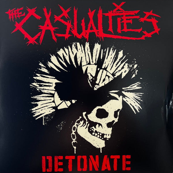 The Casualties : Detonate (LP, Album, Red)