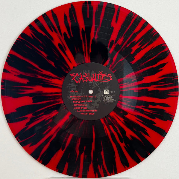The Casualties : Detonate (LP, Album, Red)