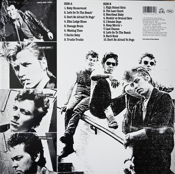 The Gears : Rockin' At Ground Zero (LP, RE)
