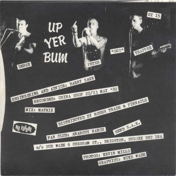 Peter And The Test Tube Babies : Run Like Hell (7", Single)