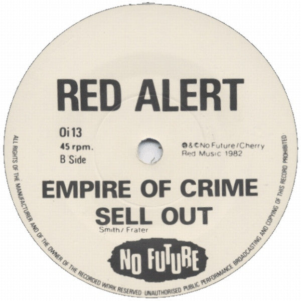 Red Alert (3) : Take No Prisoners (7", EP)