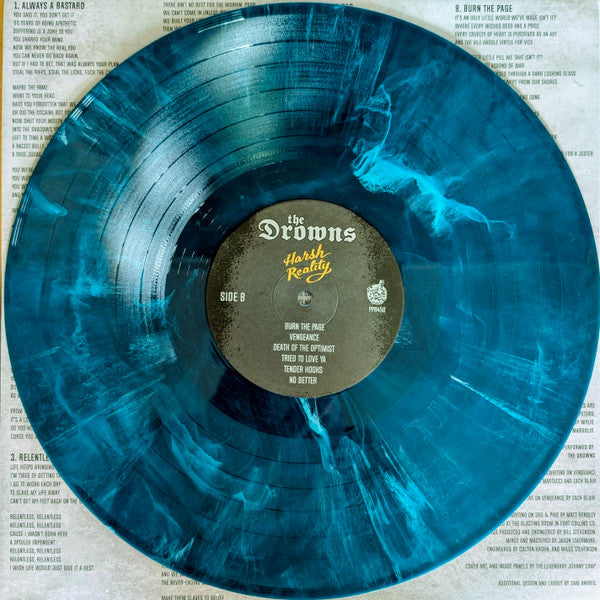 The Drowns : Harsh Reality (LP, Album, Ltd, Int)