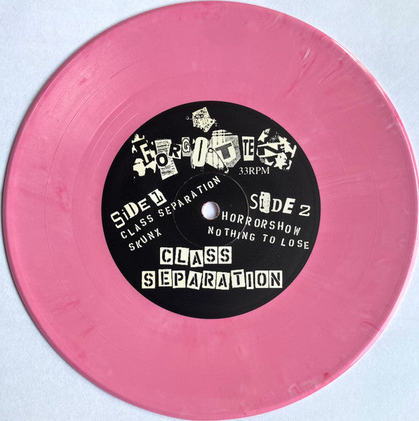 The Forgotten : Class Separation (7", EP, Pin)