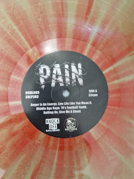 Knock Off : Pain Or Madness (LP, Album, Gol)