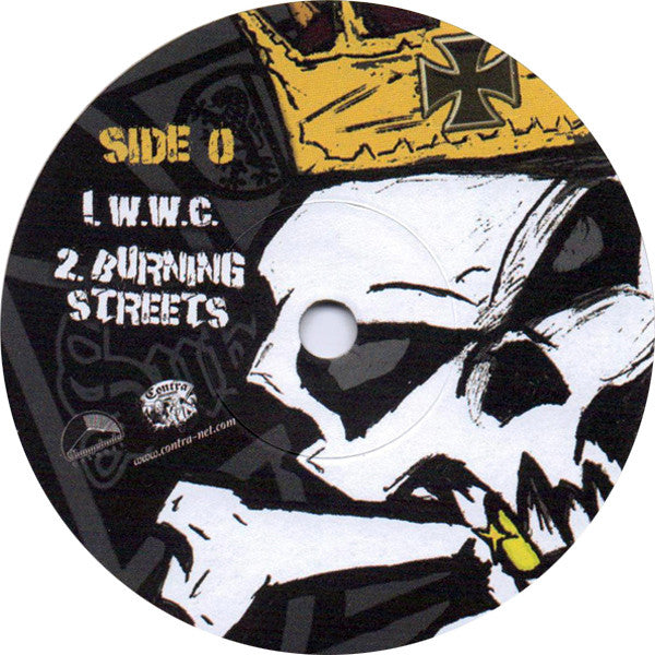 High Society (16) : Burning Streets (7", EP, Ltd, Num, Yel)
