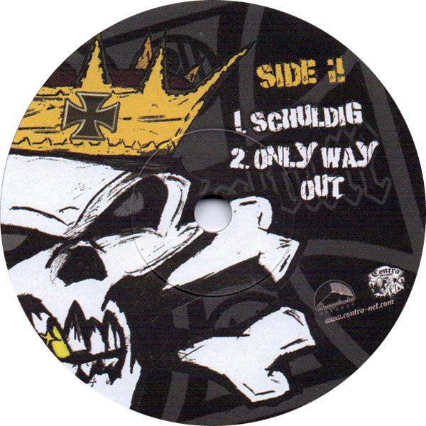 High Society (16) : Burning Streets (7", EP, Ltd, Num, Yel)