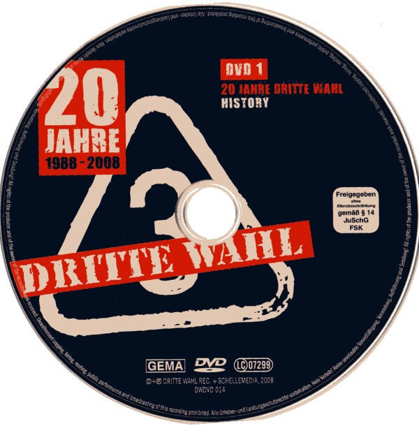 Dritte Wahl : Kinder, Wie Die Zeit Vergeht - 20 Jahre Dritte Wahl (2xDVD-V, Comp)