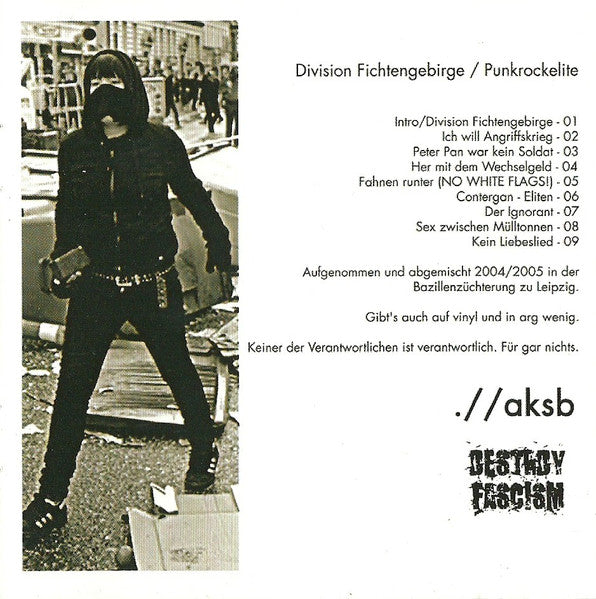 Division Fichtengebirge / High Society (16) : Division Fichtengebirge / High Society (CD, Comp)