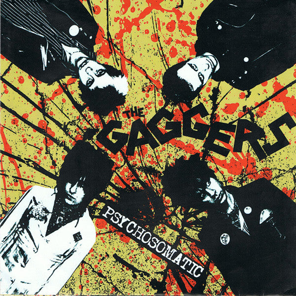 The Gaggers : Psychosomatic (7", Ltd, RP, Tra)