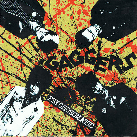 The Gaggers : Psychosomatic (7", Ltd, RP, Tra)