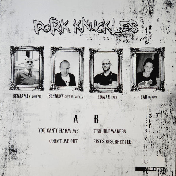Pork Knuckles : Count Me Out! (7", EP, Ltd, Num)