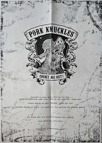 Pork Knuckles : Count Me Out! (7", EP, Ltd, Num)