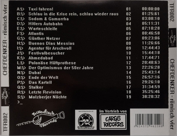 Chefdenker : Römisch Vier  (CD)